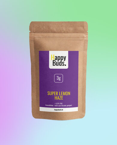 HappyBuds - Super Lemon Haze – Premium CBD Blüten