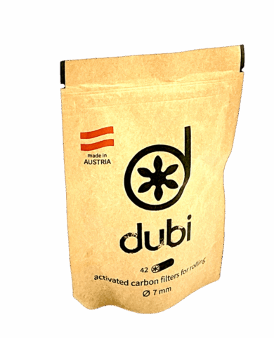 Dubi Superflow Aktivkohlefilter 7mm (42 Stueck)