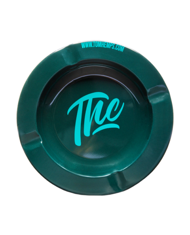 THCrew Tin Ashtray Classic Green