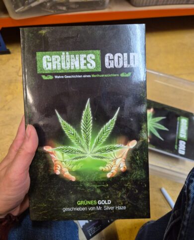 Buch Gruenes Gold - Wahre Geschichten eines Marihuanazuechters - Mr. Silver Haze