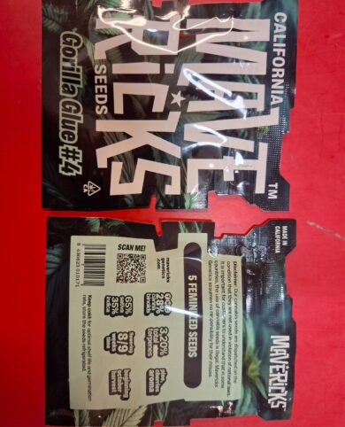 California Mavericks Gorilla Glue #4 5x