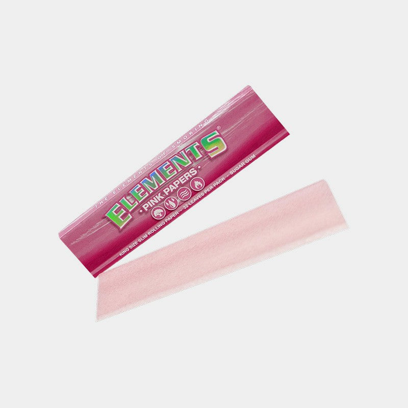 Elements Pink Papers King Size Slim