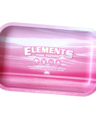 Elements Pink Rolling Tray (Medium)