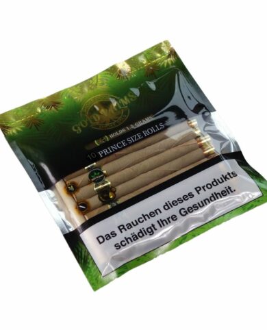 Gold Palms Prince Size Blunt Rolls (Sample 10 Packs)