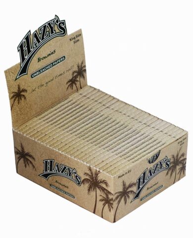 Hazy’s Brownies King Size Slim Papers (Box 50 Hefte)