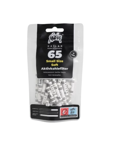 Kailar Unbleached Aktivkohlefilter (65er)