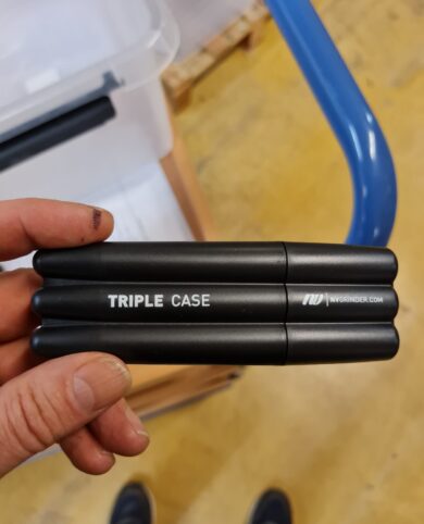 NV Grinder Triple Case (Schwarz/Glow Variants)
