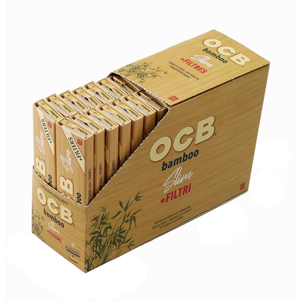 OCB Bamboo King Size Slim + Tips