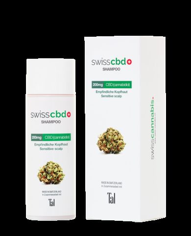 Swiss CBD Shampoo TAL Edition 200ml (200mg CBD)