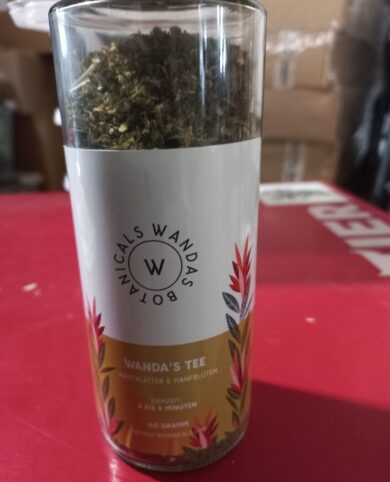 Wanda's Botanicals - Wanda's Tee Hanfblaetter & Hanfblueten 60g