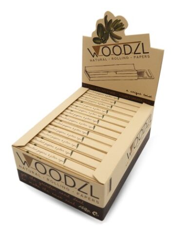 WOODZL Long Papers + Tips (24er Karton, ohne Grinderkarte)